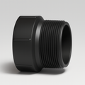 LESSO ABS Female Trap Adapter — 1½" Hub × FIPT DWV, cUPC Certified