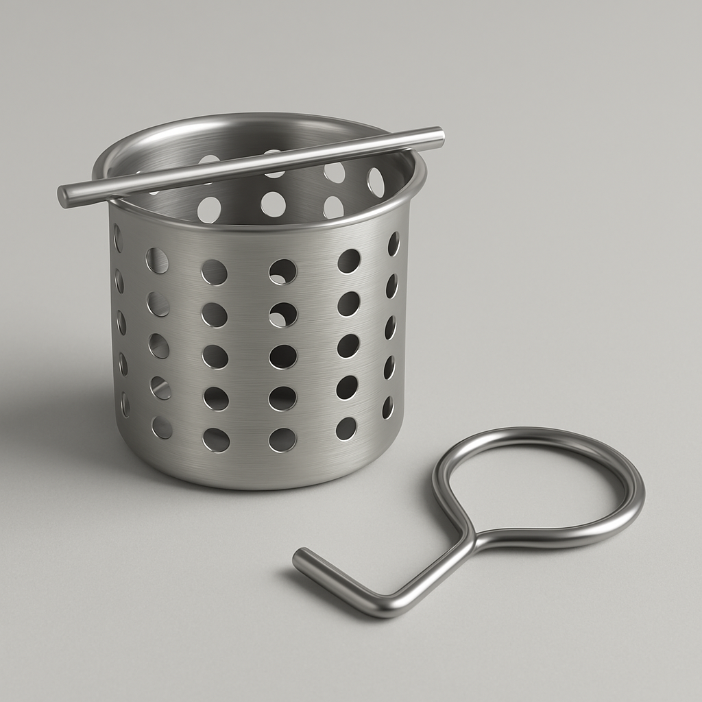 Caniveau de douche linéaire Cascena 32″, acier inoxydable 304 — Couvercle à carreler ou à grille