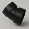 Coude ABS 22,5° LESSO — Mâle × Mâle DWV, certifié cUPC