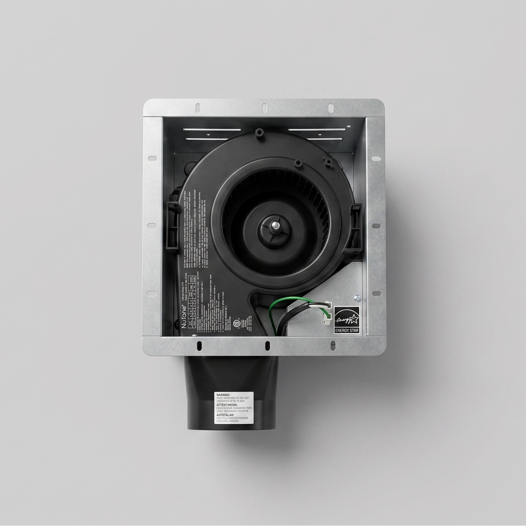 Milano TY-110-E Bathroom Exhaust Fan, 110 CFM — 1.0 Sone, ENERGY STAR