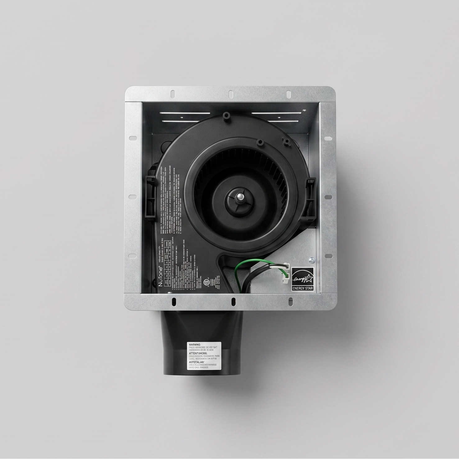 Ventilateur d'extraction pour salle de bain Milano TY-110-E, 110 PCM — 1,0 Sone, ENERGY STAR