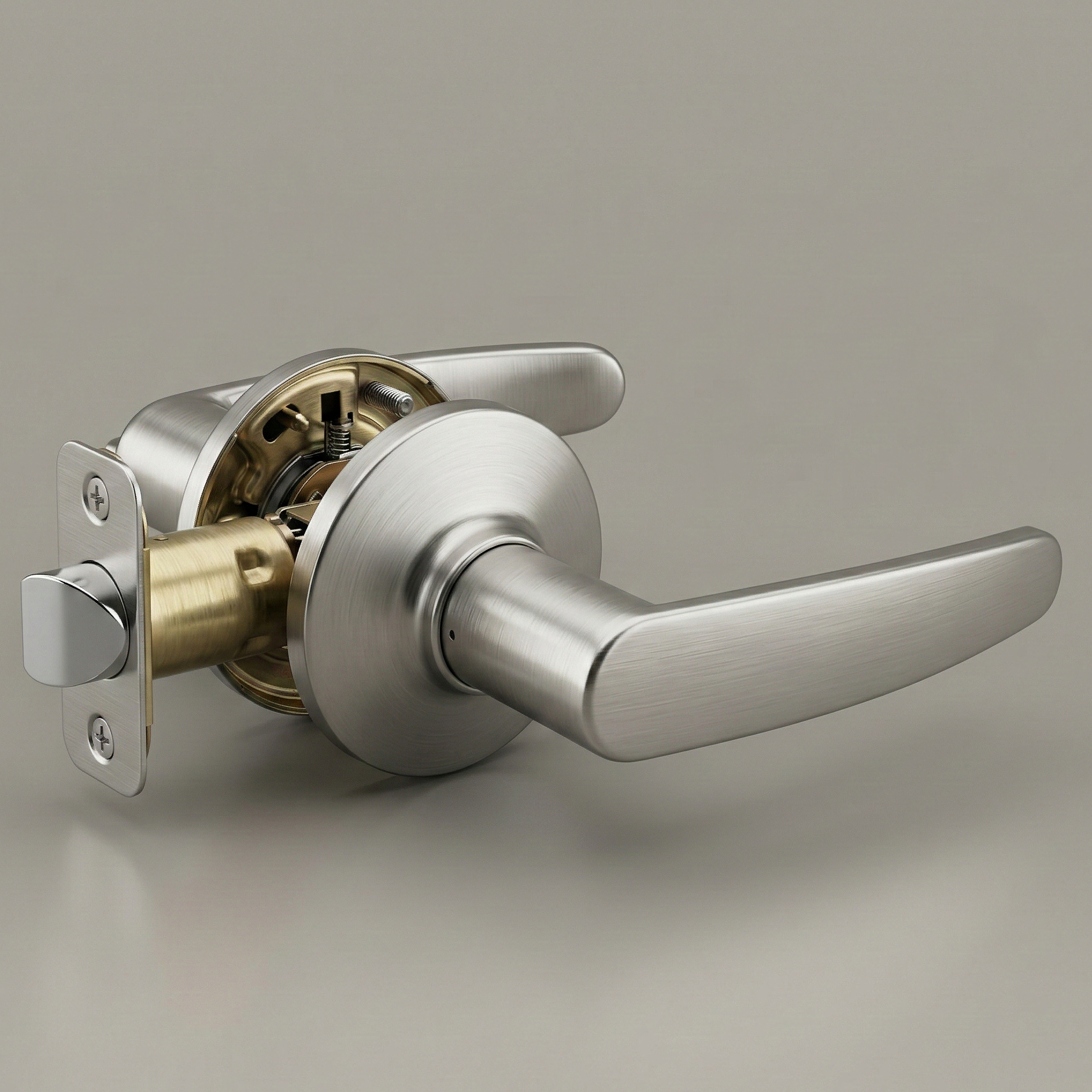 Levier de porte Vellum Hardware AeroCurve – Fonctions à clé, intimité, passage et factice